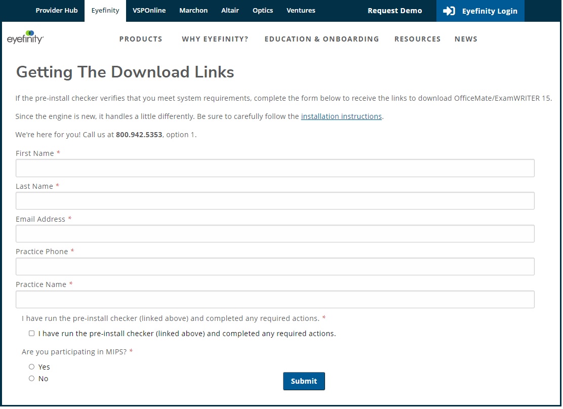 Updating to the Current Release/Version of OfficeMate/ExamWRITER.